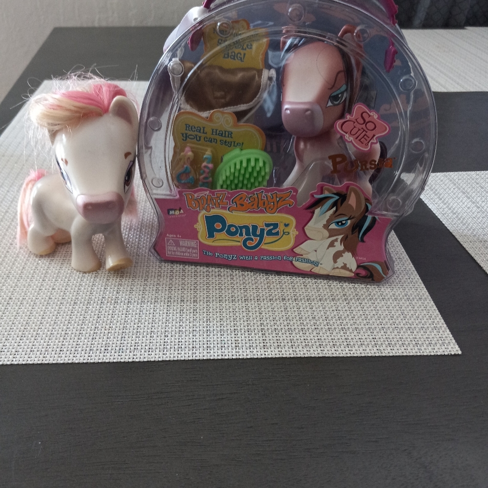 2 bratz babys ponyz dolls pursia